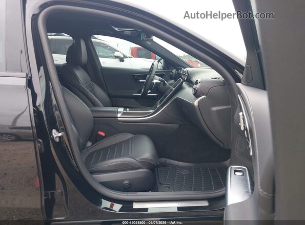 W1KAF4HBXPR104152 2023 MERCEDES-BENZ C-CLASS Black Front interior view