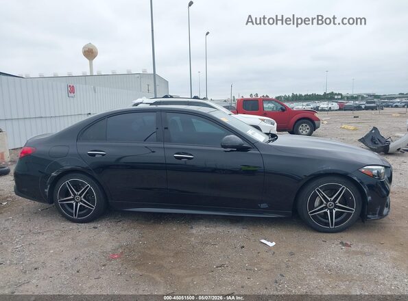 W1KAF4HBXPR104152 2023 MERCEDES-BENZ C-CLASS Black Rear interior view