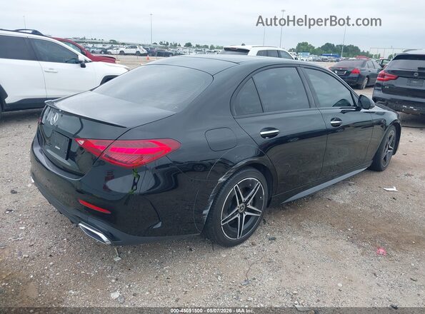 W1KAF4HBXPR104152 2023 MERCEDES-BENZ C-CLASS Black Rear right