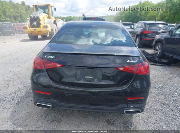 W1KAF4HBXRR170235 2024 MERCEDES-BENZ C-CLASS Черный 