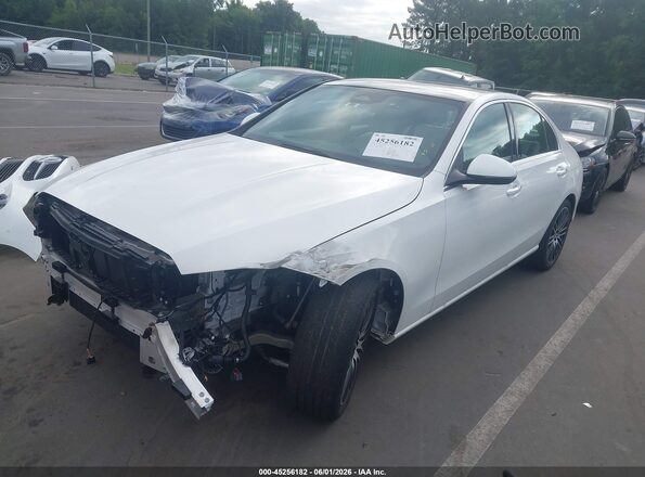 W1KAF4HBXRR171272 2024 MERCEDES-BENZ C-CLASS Белый Передняя левая четверть