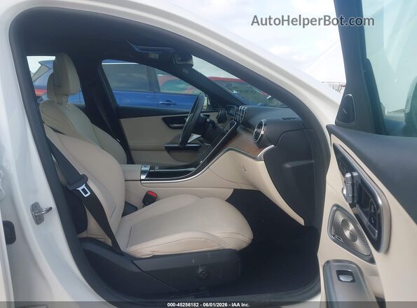 W1KAF4HBXRR171272 2024 MERCEDES-BENZ C-CLASS Белый Вид салона спереди