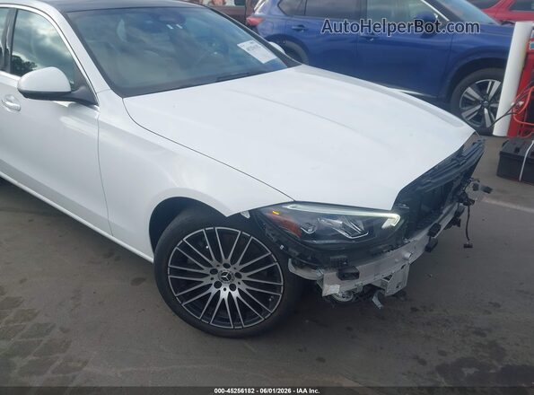 W1KAF4HBXRR171272 2024 MERCEDES-BENZ C-CLASS Белый 