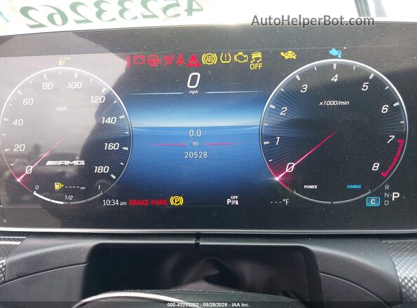 W1KAF8HB1RR182622 2024 MERCEDES-BENZ AMG C 43 Black Vista de los asientos traseros