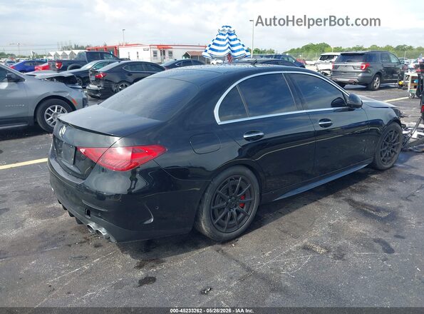 W1KAF8HB1RR182622 2024 MERCEDES-BENZ AMG C 43 Black Trasero derecho