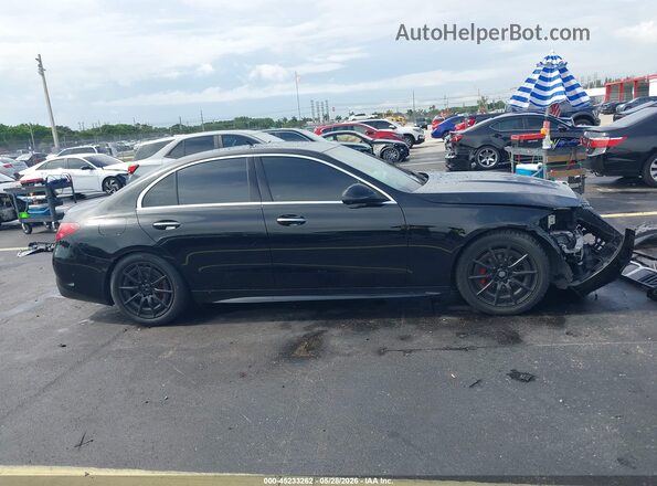 W1KAF8HB1RR182622 2024 MERCEDES-BENZ AMG C 43 Black Vista interior trasera