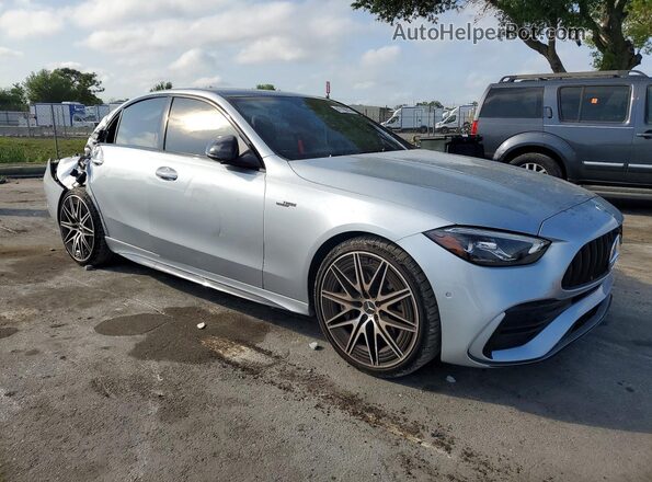 W1KAF8HB2SR271055 2025 MERCEDES-BENZ C Silver 