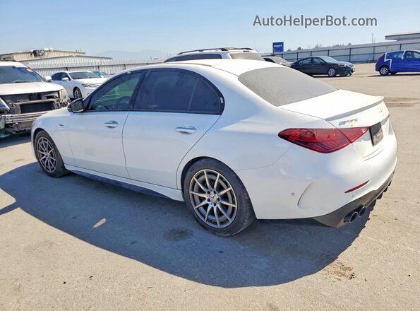 W1KAF8HB4PR078252 2023 MERCEDES-BENZ C Белый Задняя левая четверть