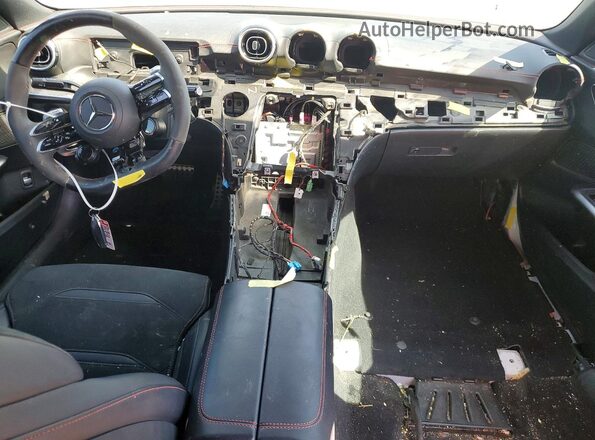 W1KAF8HB4PR078252 2023 MERCEDES-BENZ C Белый Вид панели приборов