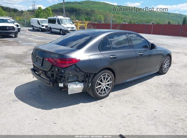 W1KAF8HB4RR201728 2024 MERCEDES-BENZ AMG C 43 Black Հետևի աջ