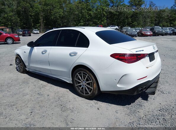W1KAF8HB5PR073948 2023 MERCEDES-BENZ AMG C 43 White Задня ліва чверть