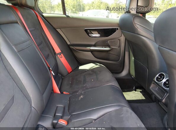 W1KAF8HB5PR073948 2023 MERCEDES-BENZ AMG C 43 White Вид наклейки з VIN-кодом