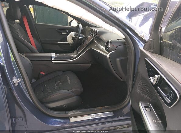W1KAF8HB6RR201889 2024 MERCEDES-BENZ AMG C 43 Blue Front interior view