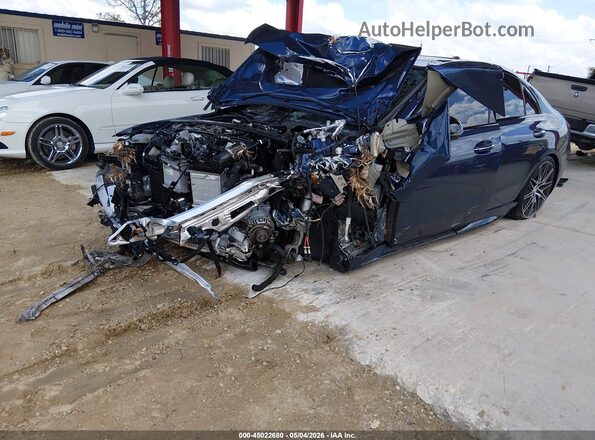 W1KAF8HB6RR201889 2024 MERCEDES-BENZ AMG C 43 Blue Front left