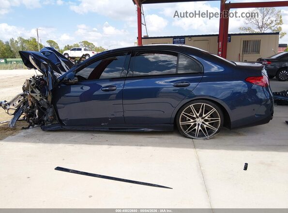 W1KAF8HB6RR201889 2024 MERCEDES-BENZ AMG C 43 Blue 360 interior view