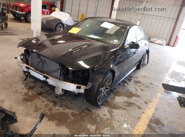 W1KAF8HB7SR286859 2025 MERCEDES-BENZ AMG C 43 Black Առջևի ձախ երեք քառորդ տեսարան