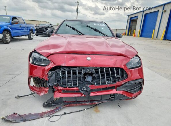 W1KAF8HB8TR325895 2026 MERCEDES-BENZ C Красный Вид спереди