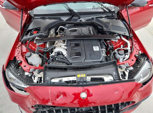 W1KAF8HB8TR325895 2026 MERCEDES-BENZ C Красный Вид задней части салона