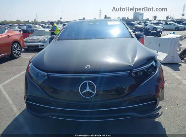 W1KCG2DB7PA035208 2023 MERCEDES-BENZ EQS 450+ Black წინა პანელის ხედი