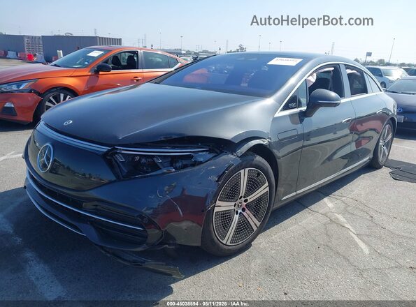 W1KCG2DB7PA035208 2023 MERCEDES-BENZ EQS 450+ Black წინა მარცხენა ხედი სამი მეოთხედიდან