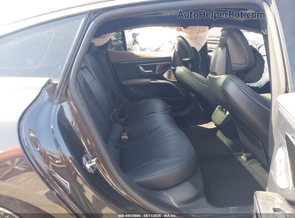 W1KCG2DB7PA035208 2023 MERCEDES-BENZ EQS 450+ Black VIN კოდის სტიკერის ხედი