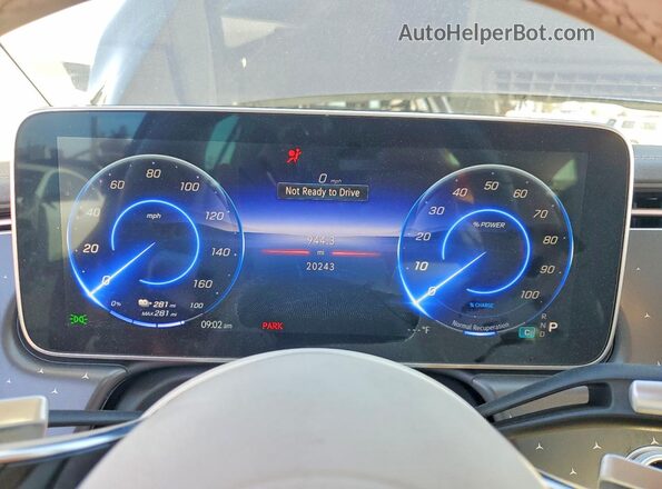 W1KCG2DB9NA019122 2022 MERCEDES-BENZ EQS Blue 