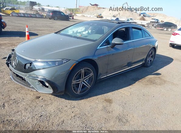 W1KCG2EB3RA048376 2024 MERCEDES-BENZ EQS 450 Gray Передня ліва чверть