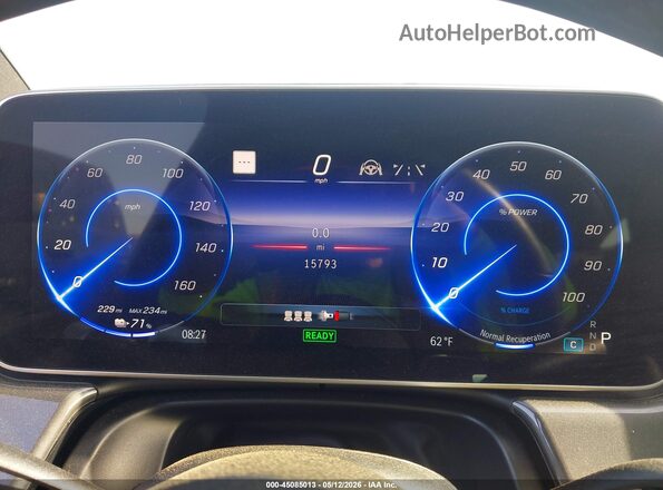 W1KCG2EB9PA042742 2023 MERCEDES-BENZ EQS 450 Gray უკანა სავარძლების ხედი