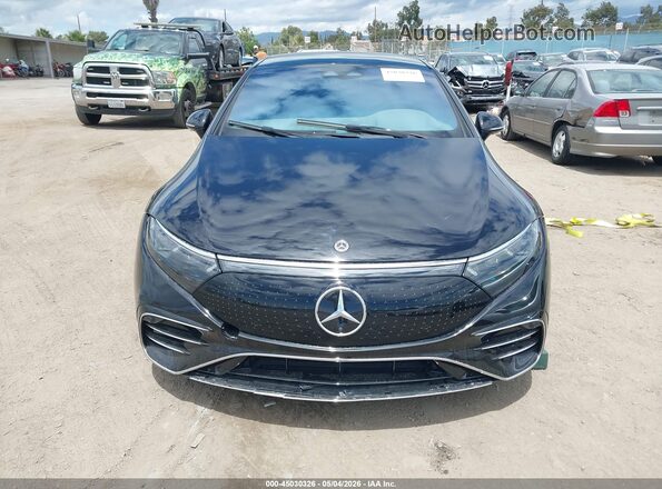 W1KCG4EB6PA041351 2023 MERCEDES-BENZ EQS 580 Black უკანა სალონის ხედი