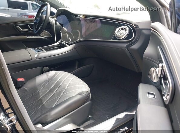W1KCG4EB6PA041351 2023 MERCEDES-BENZ EQS 580 Black წინა სალონის ხედი