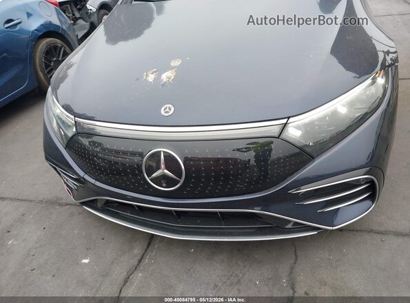 W1KCG4EBXPA039358 2023 MERCEDES-BENZ EQS 580 Blue უკანა სალონის ხედი