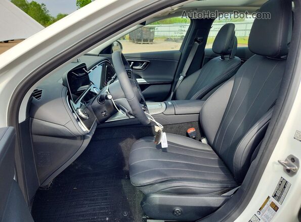 W1KLF4HB0TA220459 2026 MERCEDES-BENZ E White Widok wnętrza z przodu