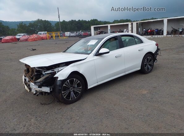 W1KLF4HB4TA251973 2026 MERCEDES-BENZ E-CLASS White Առջևի ձախ երեք քառորդ տեսարան