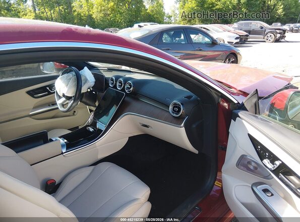W1KMJ4HB4RF019520 2024 MERCEDES-BENZ CLE 300 Red 