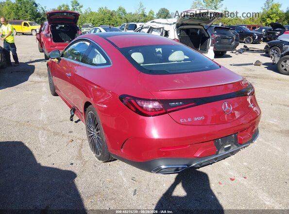 W1KMJ4HB4RF019520 2024 MERCEDES-BENZ CLE 300 Red 
