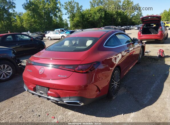 W1KMJ4HB4RF019520 2024 MERCEDES-BENZ CLE 300 Red 