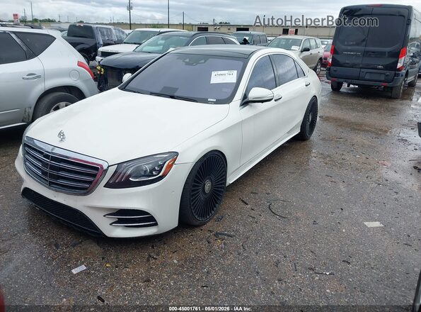 W1KUG8DB1LA552196 2020 MERCEDES-BENZ S-CLASS White Front left