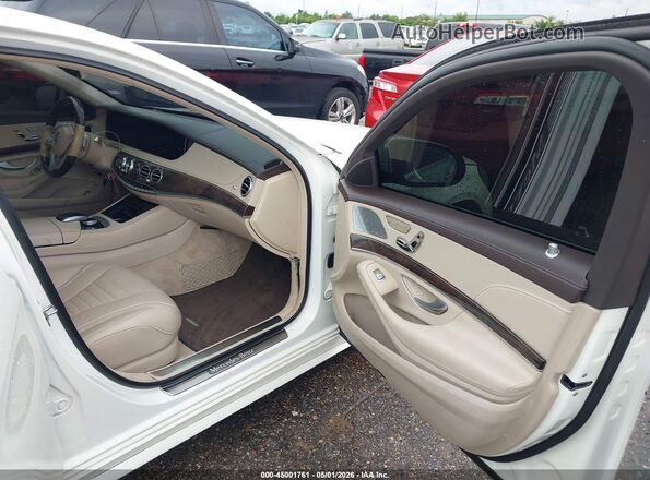 W1KUG8DB1LA552196 2020 MERCEDES-BENZ S-CLASS White Front interior view