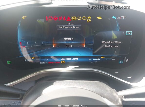W1KVK8CB8RF022601 2024 MERCEDES-BENZ SL 63 AMG S E PERFOR Silver Вид задніх сидінь