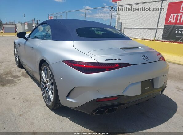 W1KVK8CB8RF022601 2024 MERCEDES-BENZ SL 63 AMG S E PERFOR Silver Задня ліва чверть