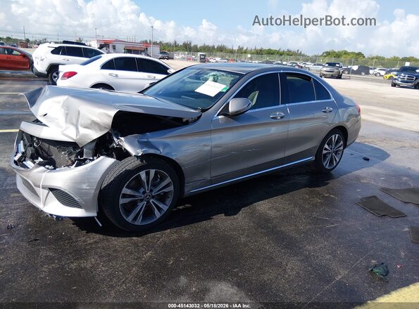 W1KWF8DB0LR577412 2020 MERCEDES-BENZ C-CLASS Gray 