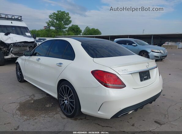 W1KWF8DB0LR603183 2020 MERCEDES-BENZ C-CLASS White უკანა მარცხენა