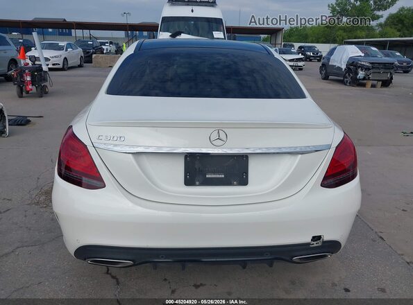 W1KWF8DB0LR603183 2020 MERCEDES-BENZ C-CLASS White 