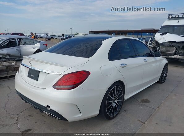 W1KWF8DB0LR603183 2020 MERCEDES-BENZ C-CLASS White უკანა მარჯვენა