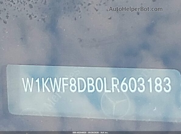 W1KWF8DB0LR603183 2020 MERCEDES-BENZ C-CLASS White 