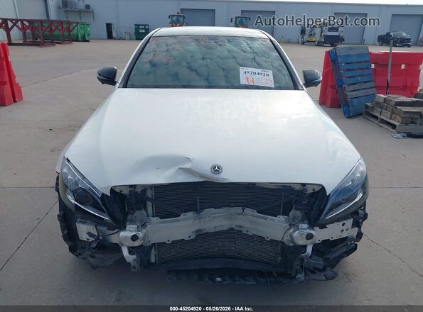 W1KWF8DB0LR603183 2020 MERCEDES-BENZ C-CLASS White უკანა სალონის ხედი