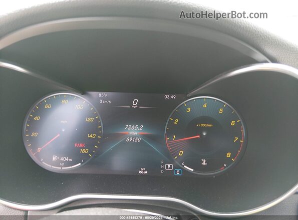 W1KWF8DB0MR622317 2021 MERCEDES-BENZ C-CLASS Silver უკანა სავარძლების ხედი