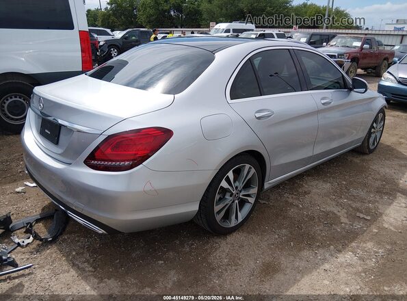 W1KWF8DB0MR622317 2021 MERCEDES-BENZ C-CLASS Silver უკანა მარჯვენა
