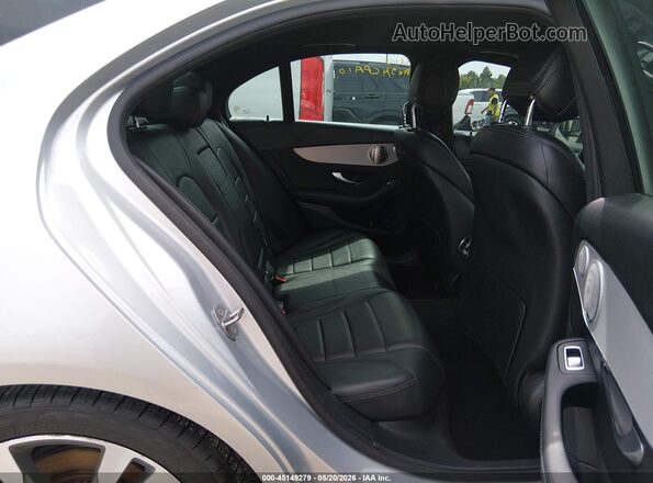 W1KWF8DB0MR622317 2021 MERCEDES-BENZ C-CLASS Silver VIN კოდის სტიკერის ხედი