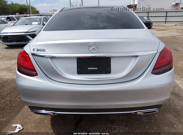 W1KWF8DB0MR622317 2021 MERCEDES-BENZ C-CLASS Silver 